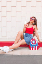 Load image into Gallery viewer, Captain America Backpack
